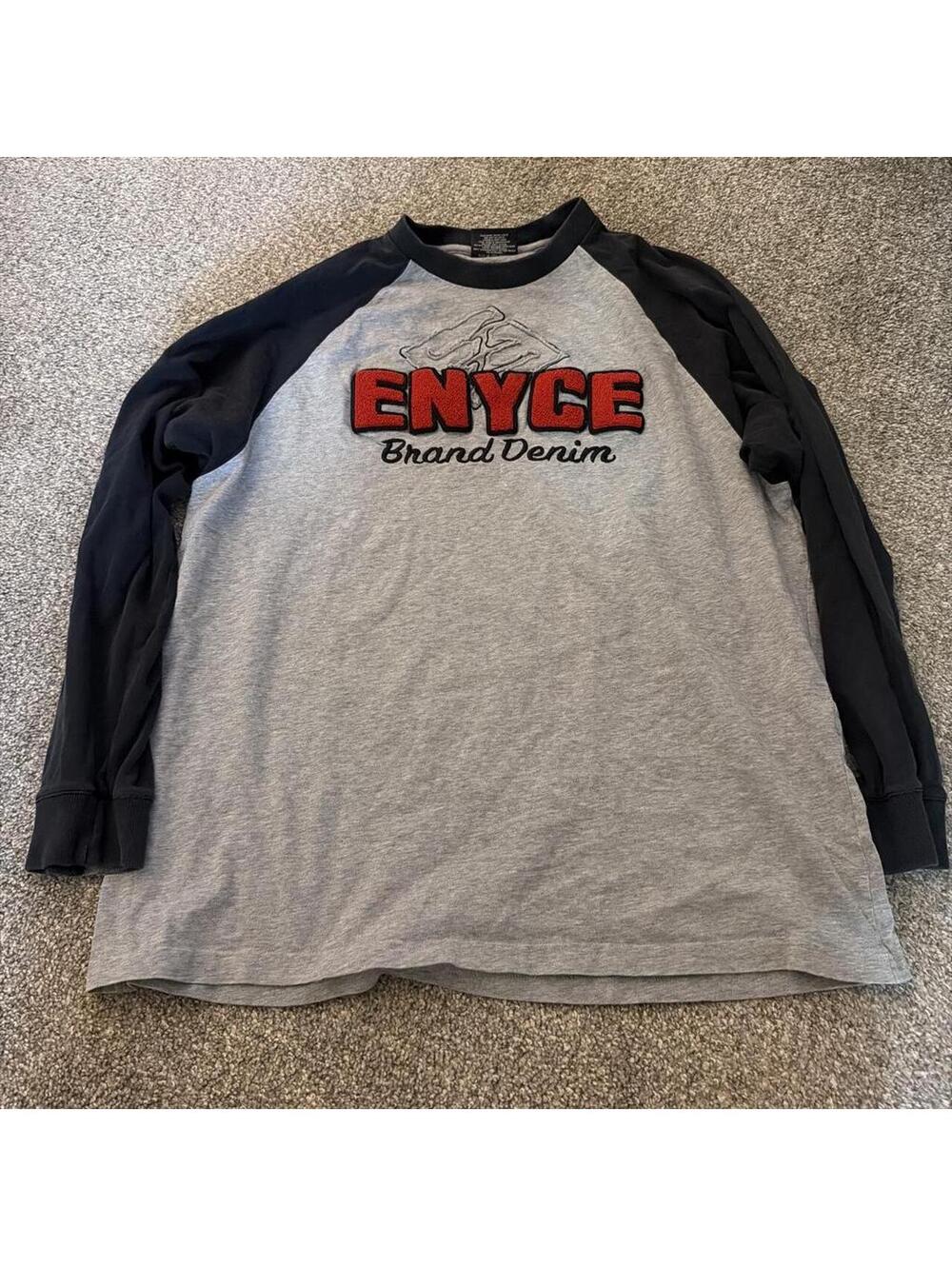 Enyce Men's Grey and Multi Shirt
